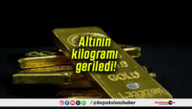 Altının kilogramı geriledi!