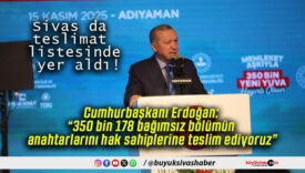 Cumhurbaşkanı Erdoğan: “350 bin 178 bağımsız bölümün anahtarlarını hak sahiplerine teslim ediyoruz”