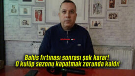 Bahis fırtınası sonrası şok karar! O kulüp sezonu kapatmak zorunda kaldı!