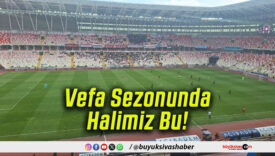 Sivasspor taraftarı Manisa FK maçına ilgi göstermedi!