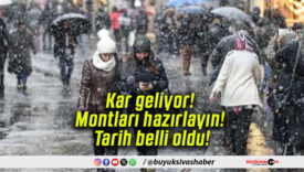 Kar geliyor! Montları hazırlayın! Tarih belli oldu!