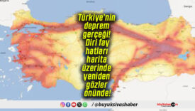 Türkiye’nin deprem gerçeği! Diri fay hatları harita üzerinde yeniden gözler önünde!