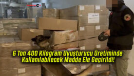6 Ton 400 Kilogram Uyuşturucu Üretiminde Kullanılabilecek Madde Ele Geçirildi!