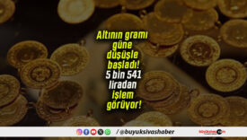 Altının gramı güne düşüşle başladı! 5 bin 541 liradan işlem görüyor!