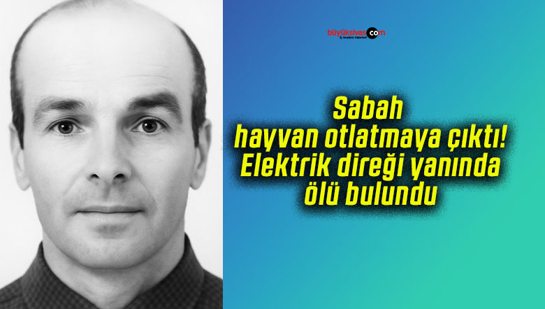 Sabah hayvan otlatmaya çıktı! Elektrik direği yanında ölü bulundu!