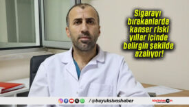 Sigarayı bırakanlarda kanser riski yıllar içinde belirgin şekilde azalıyor!