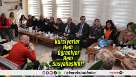 Kursiyerler Hem Öğreniyor Hem Sosyalleşiyor!