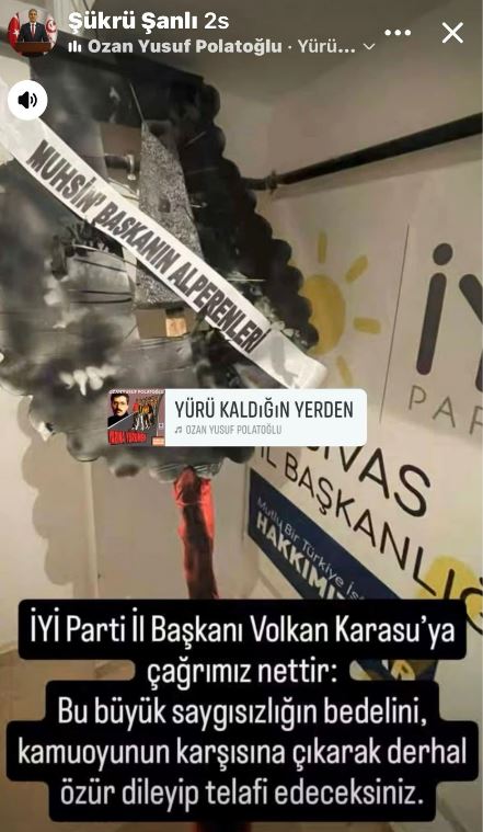 BBP Merkez İlçe Başkan Adayı Şükrü Şanlı’dan Karasu’ya Tepki!