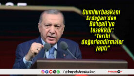 Cumhurbaşkanı Erdoğan’dan Bahçeli’ye teşekkür: “Tarihi değerlendirmeler yaptı”