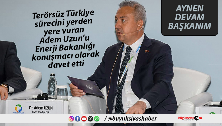 ‘Terörsüz Türkiye’ Projesini Yerden Yere Vurdu, Enerji Bakanlığı Davet Etti