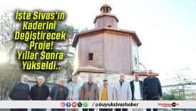 Sivas Saat Kulesi yeniden yükseldi!