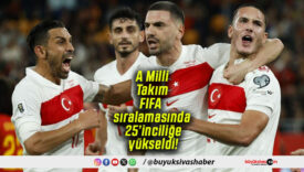 A Milli Takım FIFA sıralamasında 25’inciliğe yükseldi!
