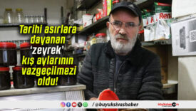 Tarihi asırlara dayanan ‘zeyrek’ kış aylarının vazgeçilmezi oldu!