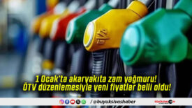 1 Ocak’ta akaryakıta zam yağmuru! ÖTV düzenlemesiyle yeni fiyatlar belli oldu!
