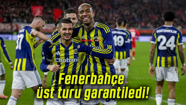 Fenerbahçe üst turu garantiledi!