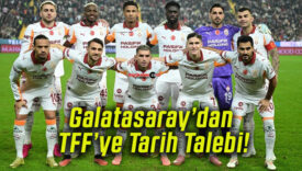 Galatasaray’dan TFF’ye Tarih Talebi!