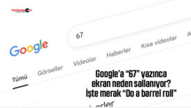 Googlea 67 yazınca