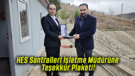 Gölova Kaymakamından Plaket!