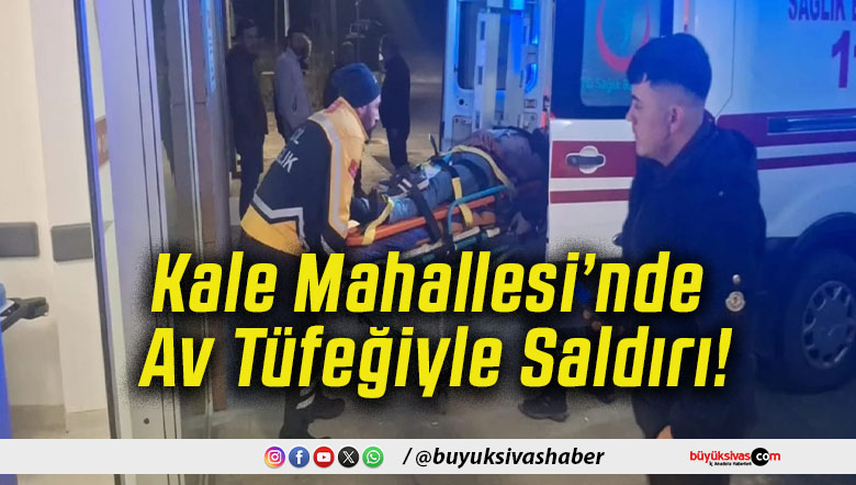 Kale Mahallesi’nde Av Tüfeğiyle Saldırı!