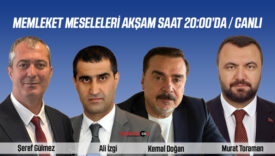 Memleket Meseleleri Cuma Saat 20:00’da Büyük Sivas TV Canlı Yayınında