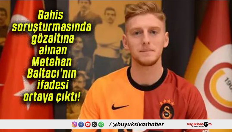 Metehan Baltacı’nın ifadesi ortaya çıktı