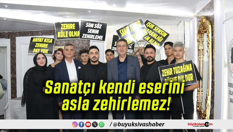 Sanatçı kendi eserini asla zehirlemez