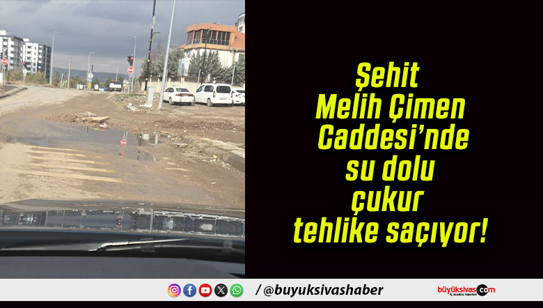 Şehit Melih Çimen Caddesi’nde