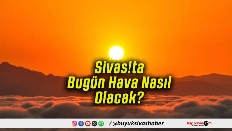 Sivas’ta gece saatlerinde dikkat çeken sıcaklık düşüşü!