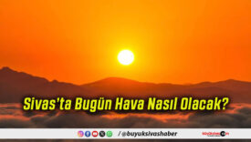 Sivas’ta sis ve soğuk hava etkisini artırıyor!