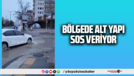 AKSU yanındaki bölgede alt yapı tamir edilmeyi bekliyor… Her yer göl