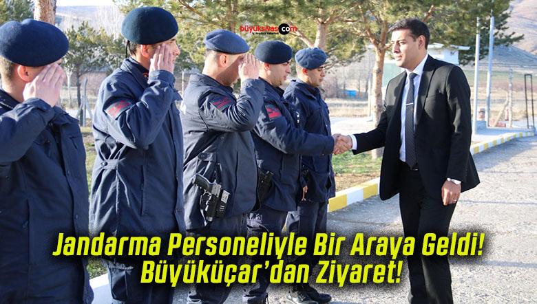 Jandarma Personeliyle Bir Araya Geldi! Büyüküçar’dan Ziyaret!