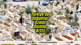 Türkiye’de Doğumlar Azaldı! Ölümler Arttı!