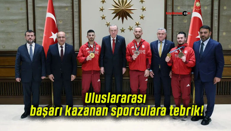 Uluslararası başarı kazanan sporculara tebrik!