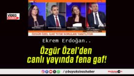 Özgür Özel’den canlı yayında fena gaf!