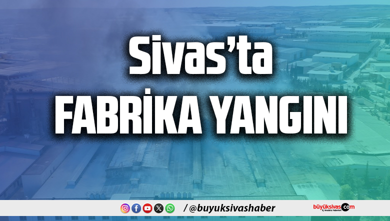 Fabrikada Yangın Çıktı