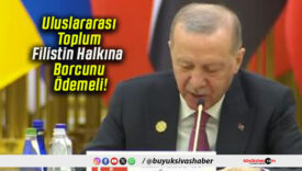 Uluslararası Toplum Filistin Halkına Borcunu Ödemeli!
