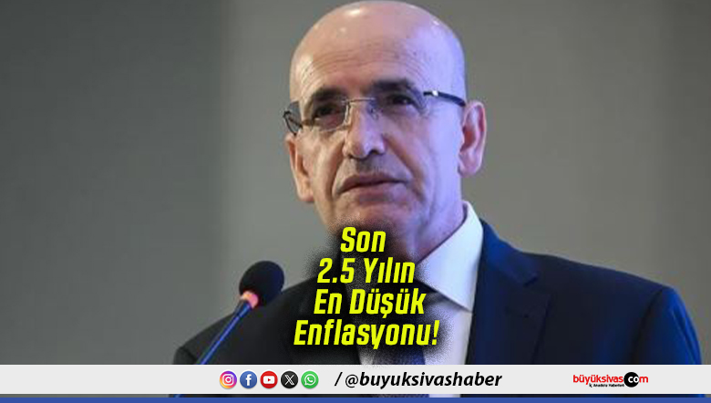 Bakan Mehmet Şimşek: “Son 2.5 Yılın En Düşük Aylık Enflasyonu Gerçekleşti”