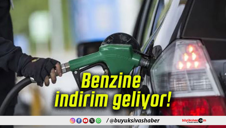 Benzine indirim geliyor!