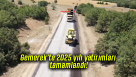 Gemerek’te 2025 yılı yatırımları tamamlandı!