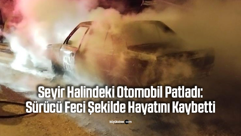 Otomobil Patladı