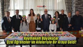 Kaymakam Büyükuçar Özel Öğrenciler Ve Aileleriyle Bir Araya Geldi!