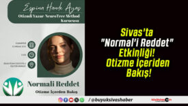 Sivas’ta “Normal’i Reddet” Etkinliği! Otizme İçeriden Bakış!