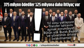 Burak Özçoban yönetimi, Sivasspor’u ekonomik olarak ayakta tutmaya çalışıyor