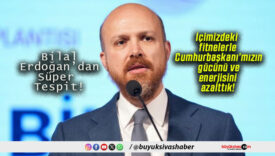 İçimizdeki fitnelerle Cumhurbaşkanı’mızın gücünü ve enerjisini azalttık!
