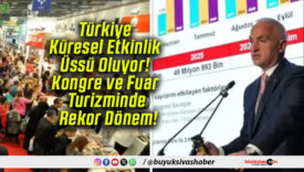Türkiye Küresel Etkinlik Üssü Oluyor! Kongre ve Fuar Turizminde Rekor Dönem!