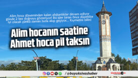 Günde iki kez doğruyu gösteriyor Alim hocadan kalan bir çok alışkanlık devam ediyor!