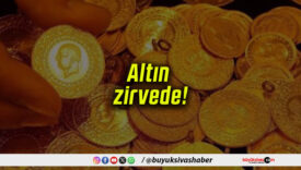 Altın zirvede!