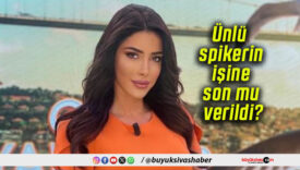 Ünlü spikerin işine son mu verildi?