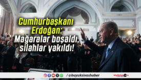 Cumhurbaşkanı Erdoğan: Mağaralar boşaldı, silahlar yakıldı!