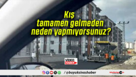 yapmıyorsun